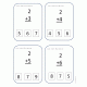 Addition Task Cards with Visual Cues